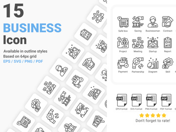 Business And Finance Icon Pack Vol.01