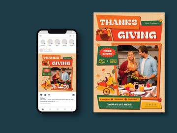 Thanks Giving Day Flyer