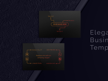 Elegant Modern Business Card Template