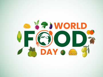 World Food Day vector illustration design suitable for social media, banners, posters