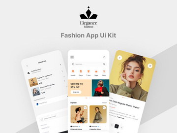Elegance Fashion – Clothing & Apparel App UI