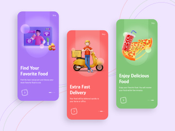 Food App with Animation