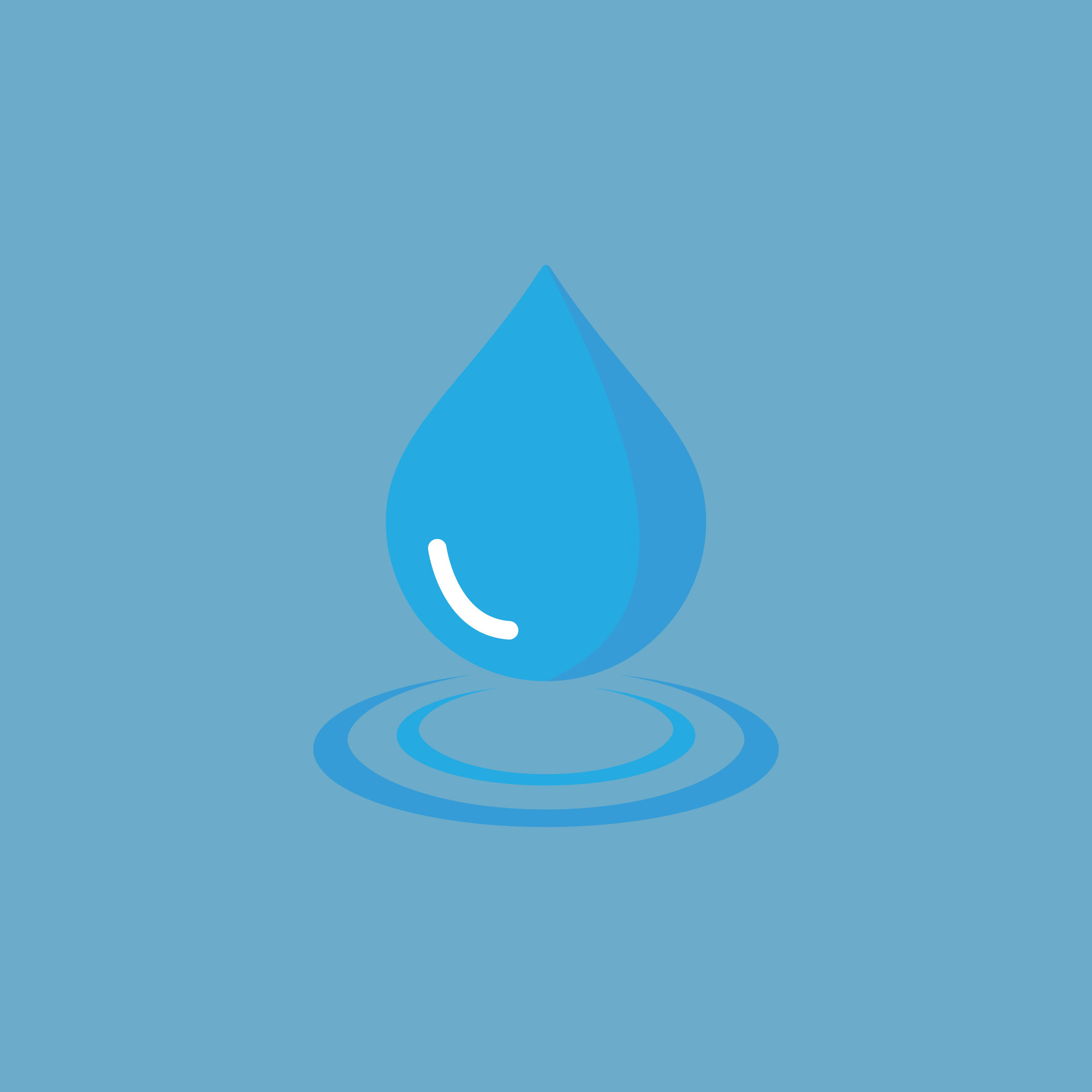 Background water drop logo icon vector illustration