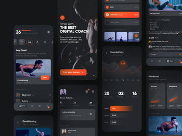 Freeletics Workout Redesign for Uplabs Challenge