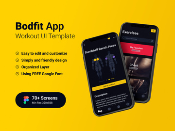 Bodfit App UI Kit