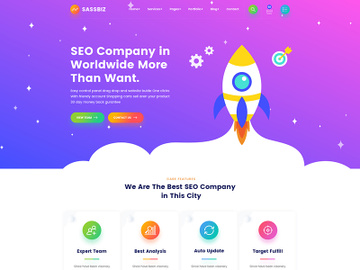 Digital Marketing Agency PSD Template