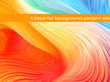 Colorful background pattern waves