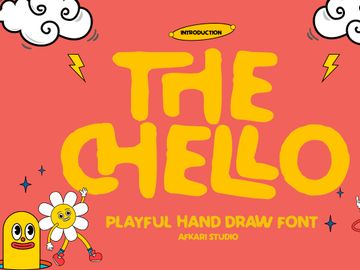 The Chello - Playful Display Font