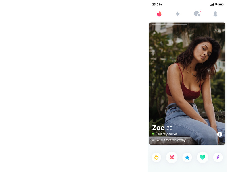 Tinder Practice UX/UI Including Tinder Dark Mode 14 Screens EpicPxls