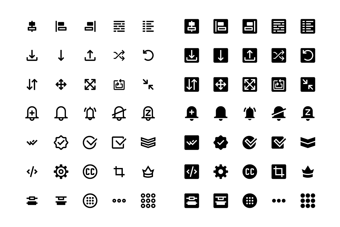 界面图标集(Interface icons set)插图4