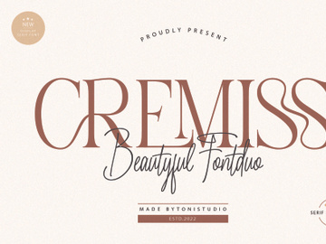 CREMISS font duo