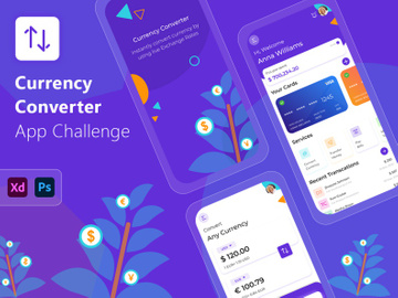 Currency Converter App UI/UX Design