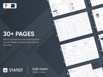 Statist - UI Design Dashboard And Admin Template