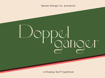 Doppelganger - Free Font