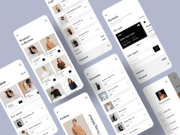 Fashion Mobile Application Design