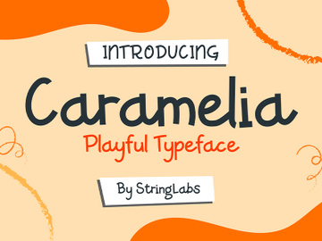 Caramelia - Playful Children Typeface