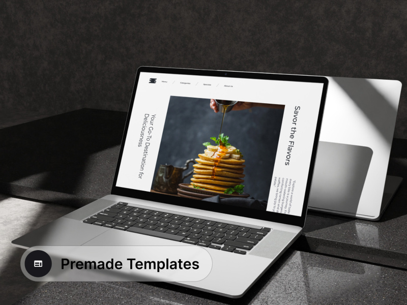 Restoo - Página de aterrizaje de restaurante UI Kit