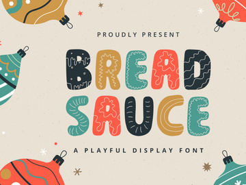 Bread Sauce - Playful Font