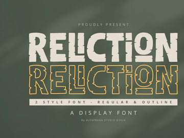 Reliction - Display Font