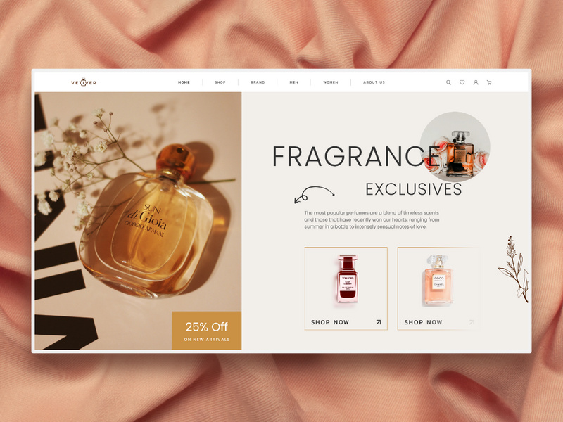 Luxury best sale perfume website