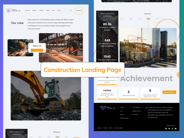 Construction Landing Page