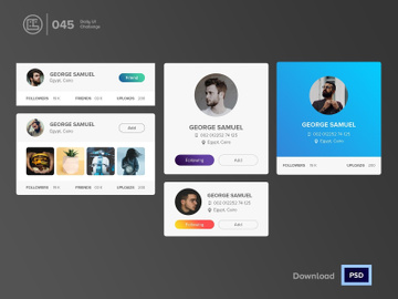 Info Card | Daily UI challenge - 045/100