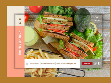 Restaurant Web Landing Page