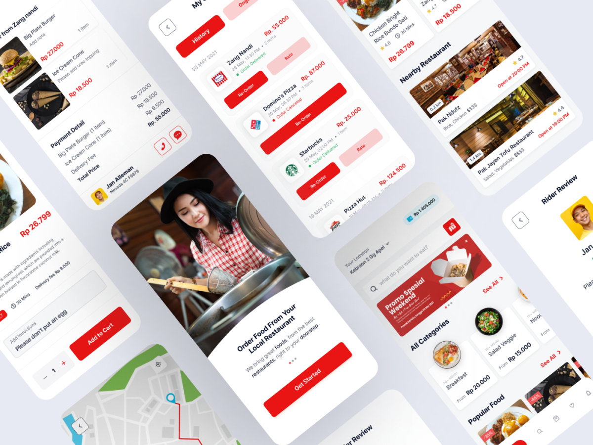 Tukokno - 餐厅食品订购应用程序(Tukokno - Restaurant Food Order App)插图