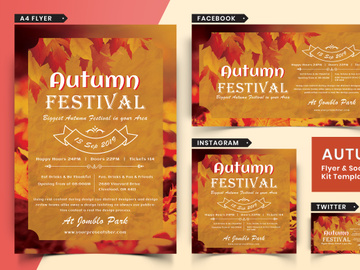 Autumn Festival Flyer & Social Media Pack-02