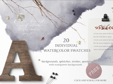 Free Folklore Watercolor Set