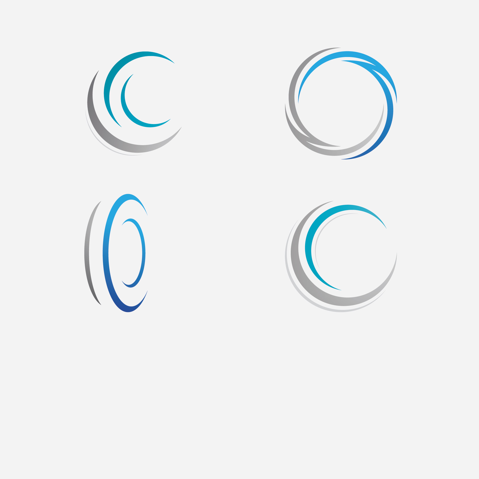 Circle logo template vector icon design