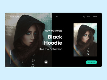 Shopping Web Landing Page
