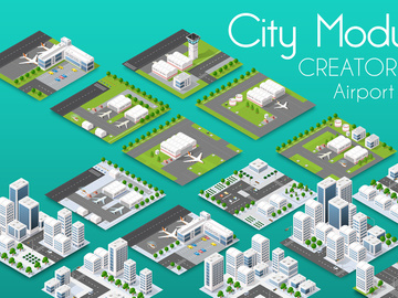The city bundle module airport set