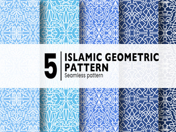 Intricate Islamic geometric pattern