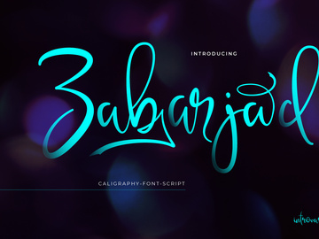Zabarjad Calligraphy Script