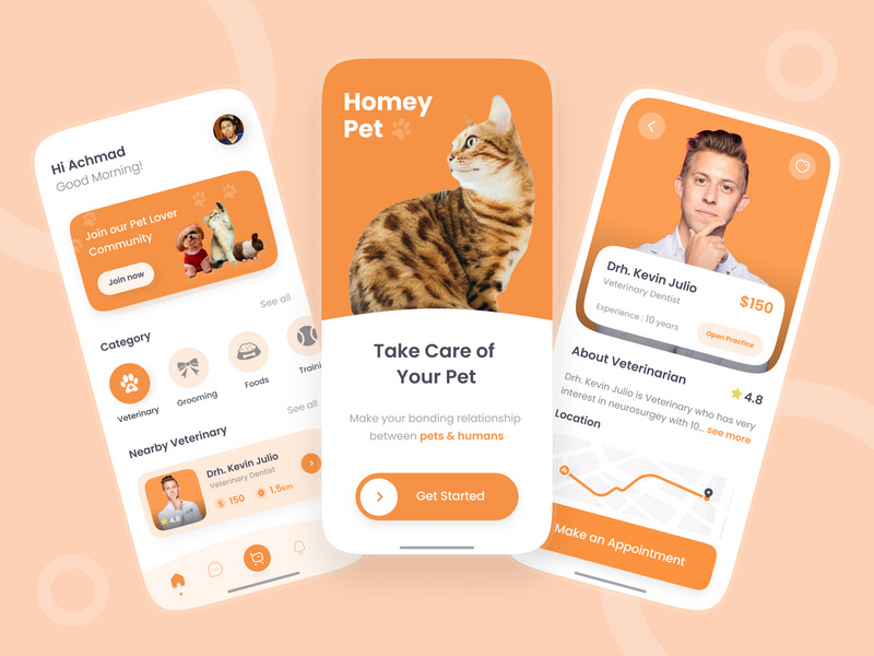 Pet Care App by Achmad Qomarudin EpicPxls