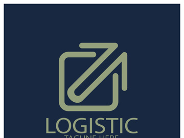 logistics logo icon illustration vector design  distribution symbol  delivery of goods  economy  finance