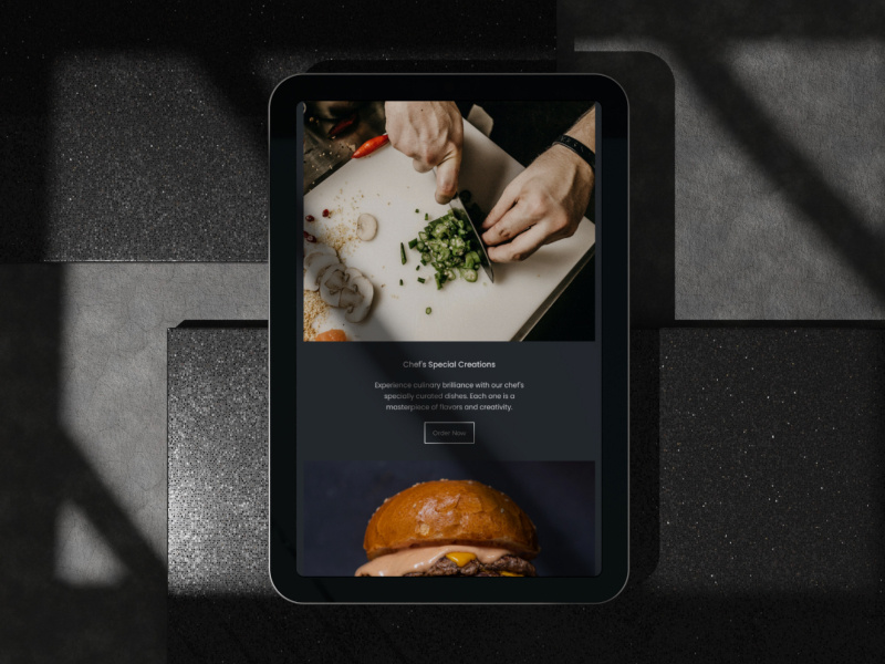 Restoo - Página de aterrizaje de restaurante UI Kit