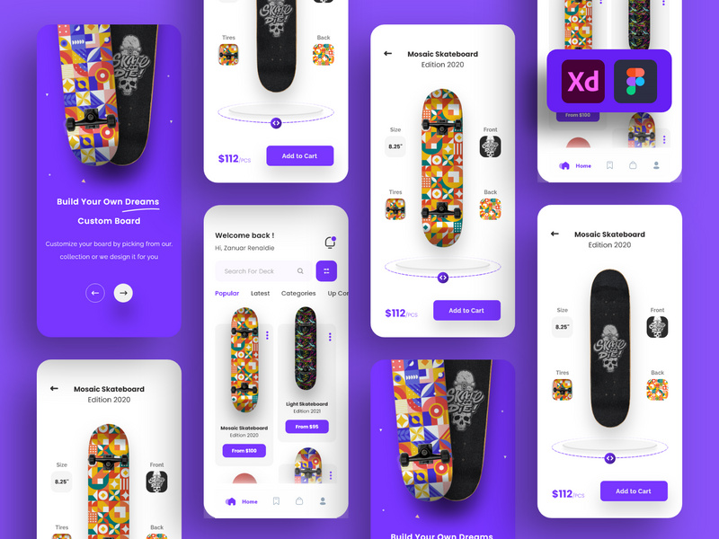 Walper - Wallpaper App UI Kit (Preview)