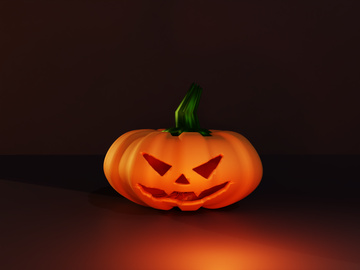 Halloween pumpkin 3D Model