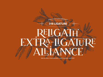 RELIGATH - Serif 316 Ligatures
