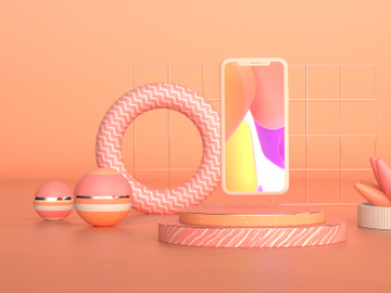 3D Product Presentation Mockup - Cinema 4D & Octane