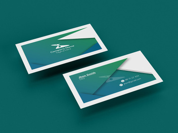 Corporate Business Card Template Design