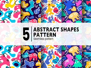 Vibrant abstract pattern