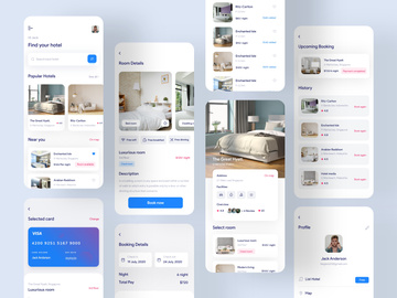 Hotel Booking Mobile Application Design