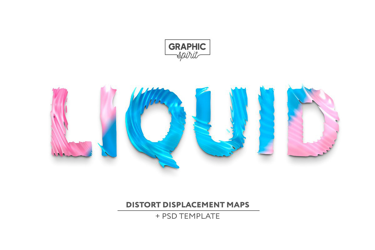 免费的液体位移图(Free Liquid Displacement Maps)插图