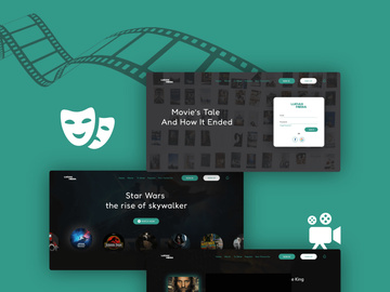 Movie Website Template