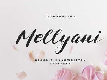 Mellyani - Classic Handwritten Typeface