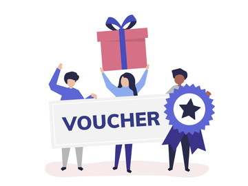 Gift Voucher Illustration