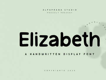 Elizabeth - Handwritten Font